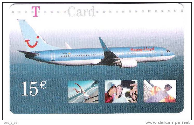 Deutschland - T-Card - Hapag Lloyd - Flugzeug - Avion - Airplane - Plane - Tui Fly - [3] T-Pay Micro-Money