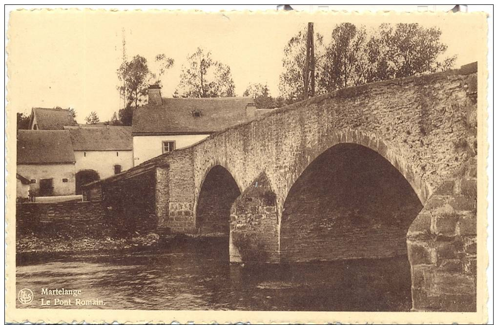 MARTELANGE   LE PONT ROMAIN - Martelange