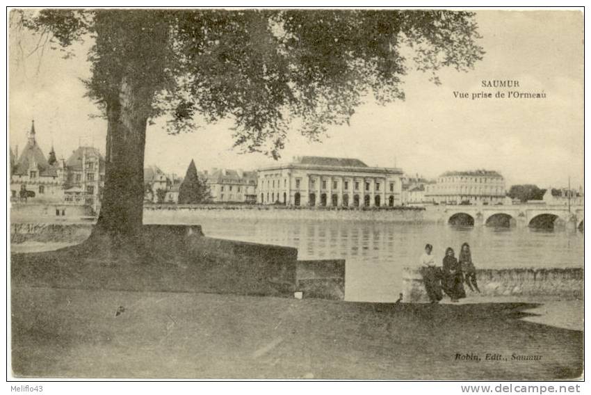 49/CPA A - Saumur - Vue Prise De L´Ormeau - Saumur