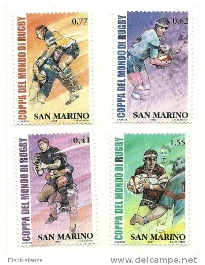 2003 - San Marino 1958/61 Mondiali Di Rugby  +++++++ - Rugby