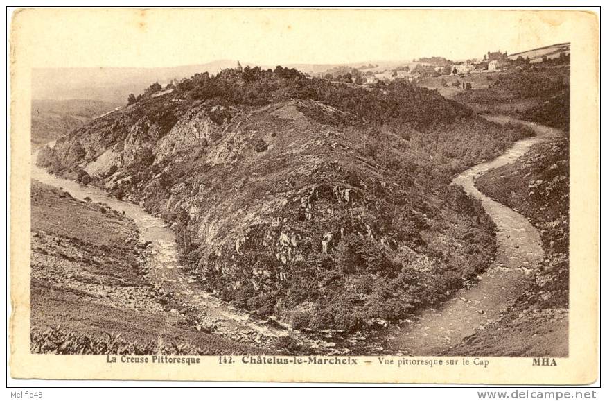 23/CPA - Chatelus Le Marcheix - Vue Pittoresque Sur Le Cap - Chatelus Malvaleix