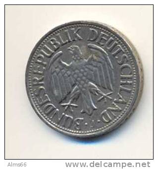 Germany Allemagne 1DM  Mark, 1967 J  VF (used) - 1 Mark