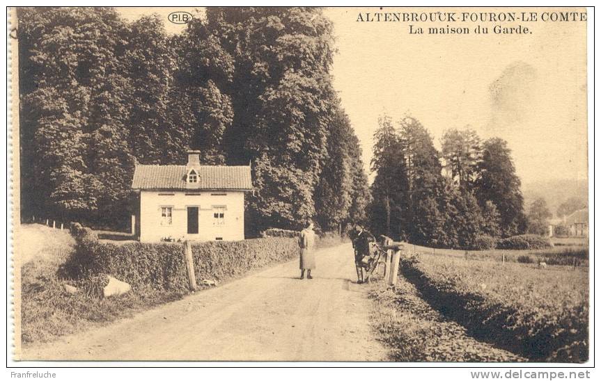 FOURON LE COMTE - ALTENBROEK (3798) ALTENBROUCK La Maison Du Garde Ou ALTENBROECK   ( P . I . B . ) - Fourons - Voeren