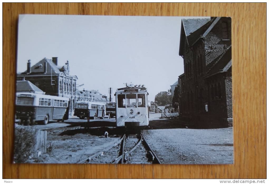 4204/  Autorail AR-133 0 Bastogne -SUD En 1958 (Bastgne-Martelange) - Tramways