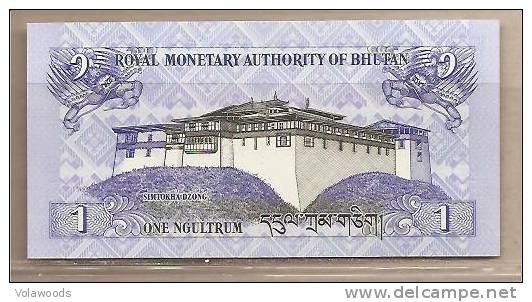 Bhutan - Banconota Non Circolata FdS UNC Da 1 Ngultrum P-27a - 2006 #19 - Bhutan