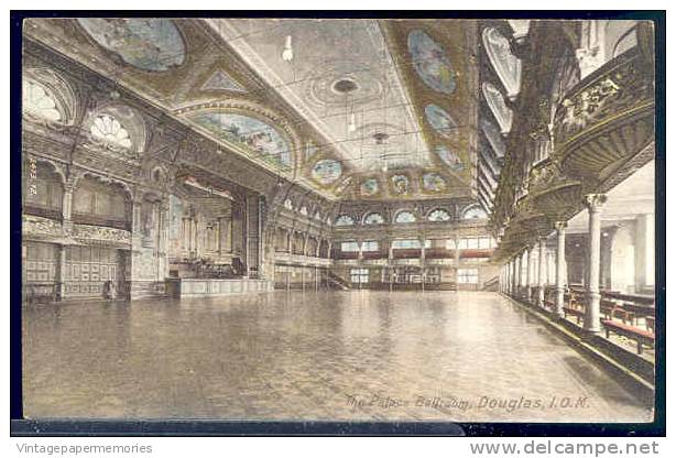 163539-Isle Of Man, Douglas, Palace Ballroom Interior, Hartmann - Isle Of Man