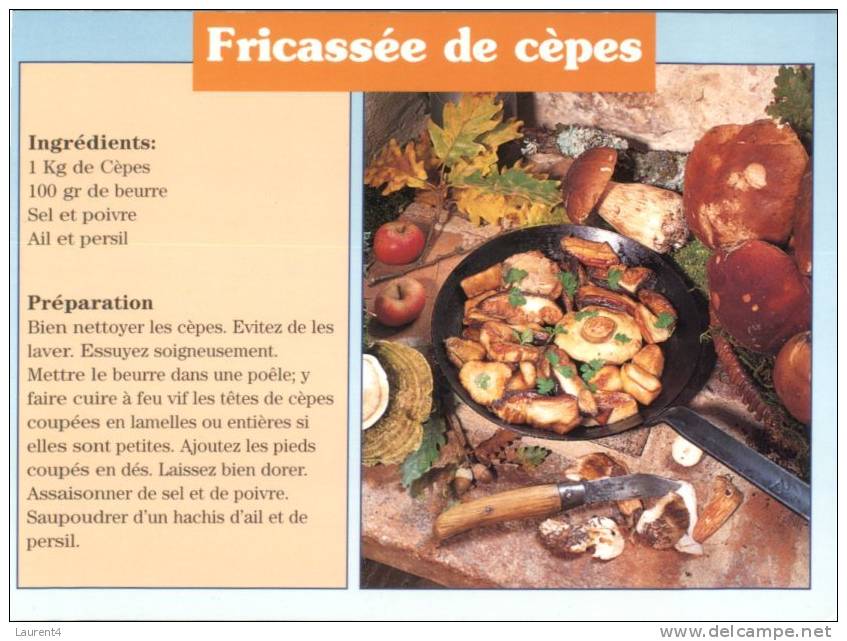 (459) Mushrooms - Champignon - Recette - Sonstige & Ohne Zuordnung