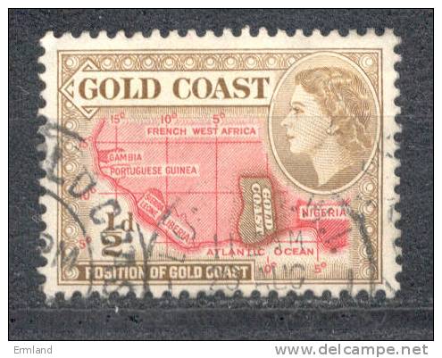 Gold Coast - Goldküste 1952 - Michel 138 O - Gold Coast (...-1957)