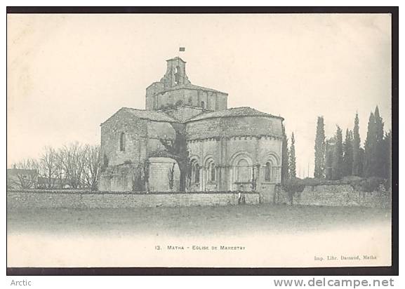 MATHA Eglise De MARESTAY - Matha