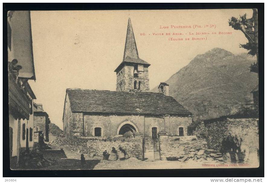 86  -  VALLE DE ARAN  -- La Iglesia De BOSOST - Sonstige & Ohne Zuordnung
