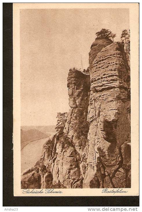 504. Germany, Sachsische Schweiz - Basteifelsen - Bastei (sächs. Schweiz)