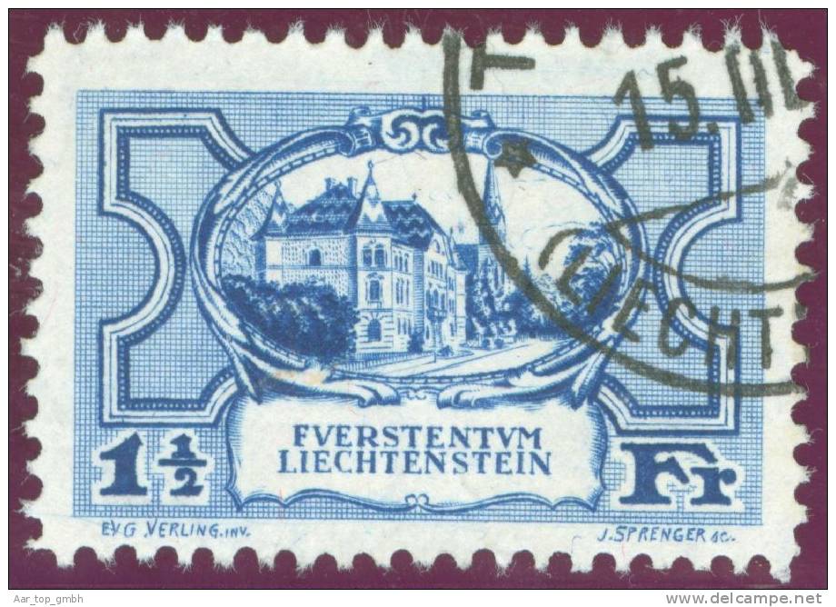 Liechtenstein 1925 Fr.1.50. Zu#70 Mi#71 Gestempelt - Gebraucht