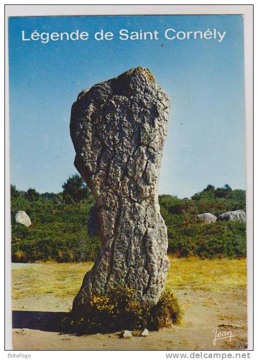 CPM DPT 56 CARNAC, MENHIR APPELLE LE GEANT - Dolmen & Menhire