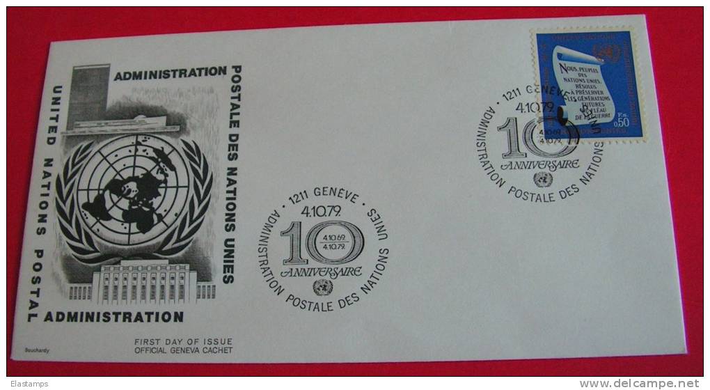 =UNO GENF FDC 1979 - FDC