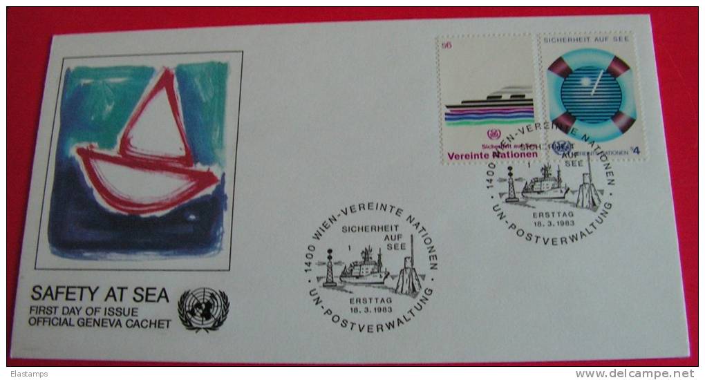 =UNO WIEN FDC 1983 - FDC