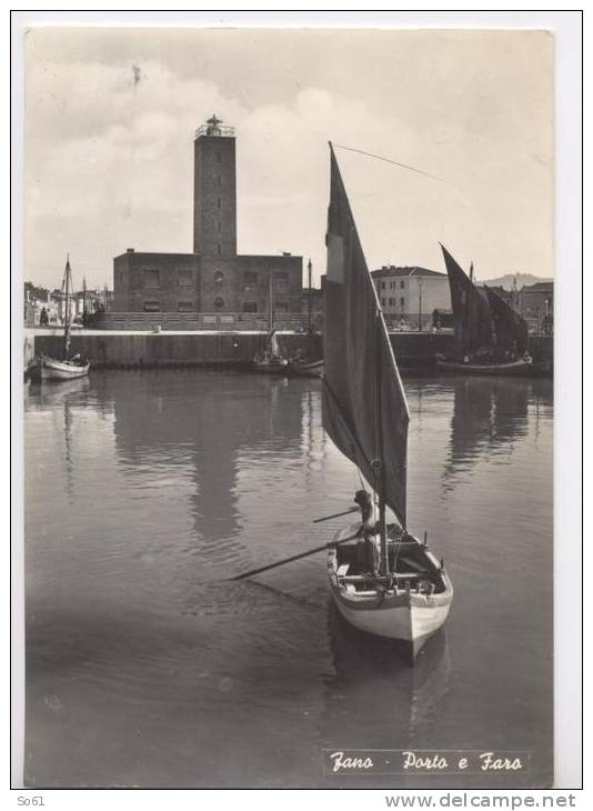 1494.  Fano - Porto E Faro - 1963 - Fano