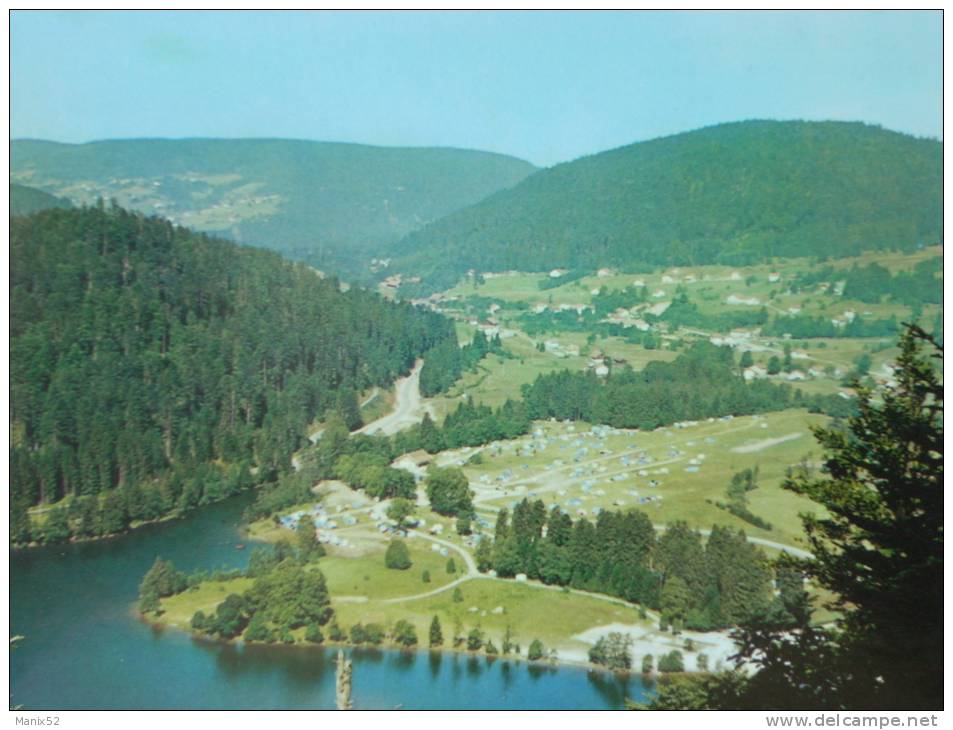 88 - LAC De LONGEMER - Le Camping Municipal Et Xonrupt. - Xonrupt Longemer