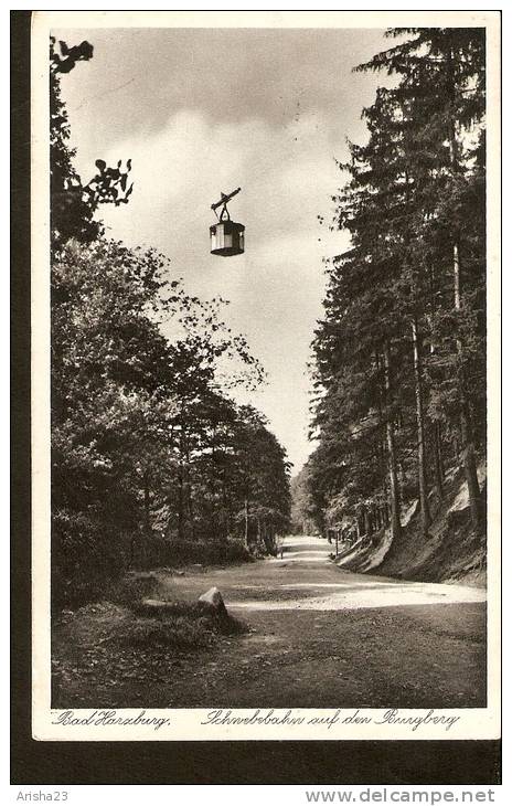 504. Germany, Bad Harzburg - Schwebebahn Auf Den Burgberg - Bad Harzburg