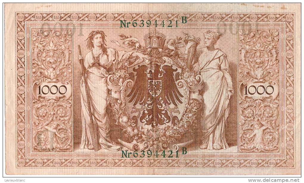 Billet/Allemagne/1000 Reichsbanknote/avril 1910              BIl11 - 1.000 Mark