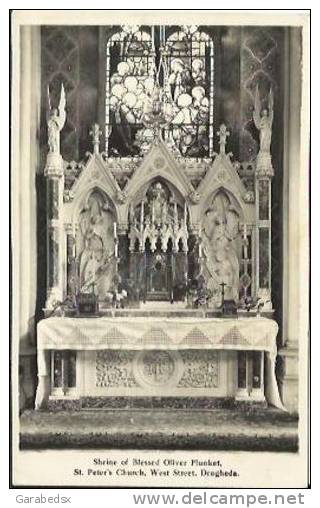 CPA De DROGHEDA - St Peter's Church, West Street - Shrine Of Blessed Oliver Plunket. - Louth