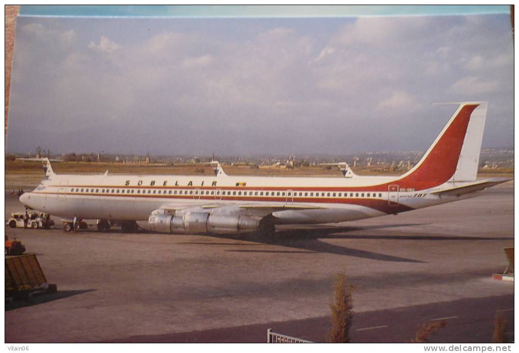 SOBELAIR  B 707 373   OO SBU   COULEUR  AIR ALGERIE - 1946-....: Moderne