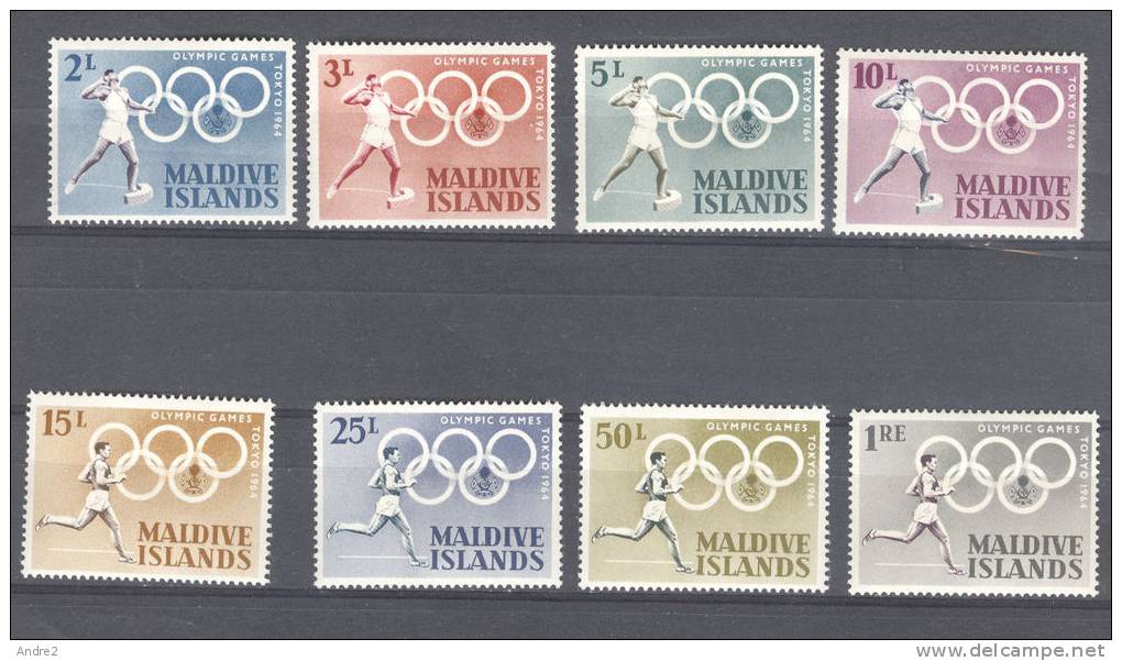 Maldive Islands - Maldives 1964 Olympic Games, Tokyo  MNH *** - Maldives (1965-...)