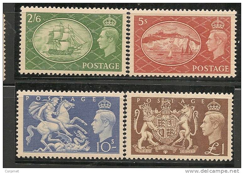 UK - GEORGE VI - 1951-  SG #  509 / 512  MINT NH - Unused Stamps