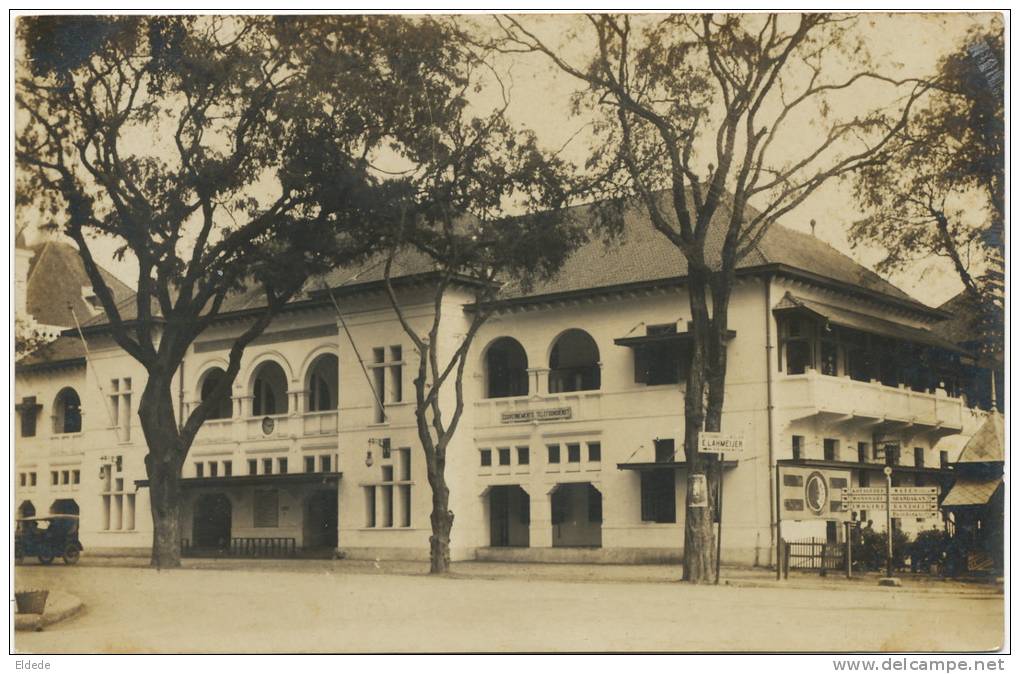 Real Photo Telephone Offices E. Lahmeijer - Indonesia