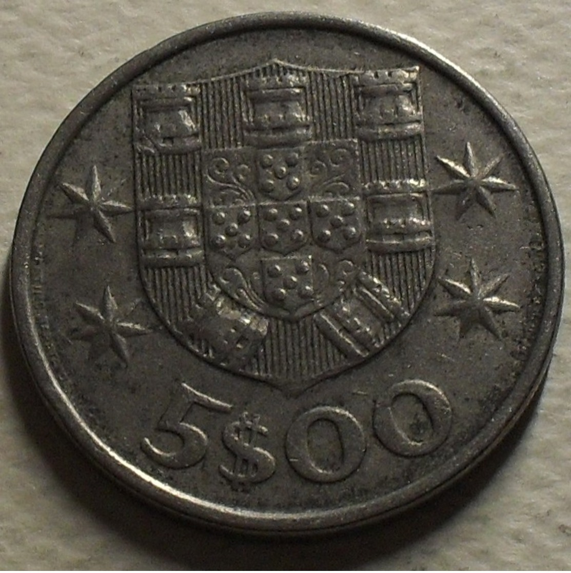 1980 - Portugal - 5 ESCUDOS - KM 591 - Portugal
