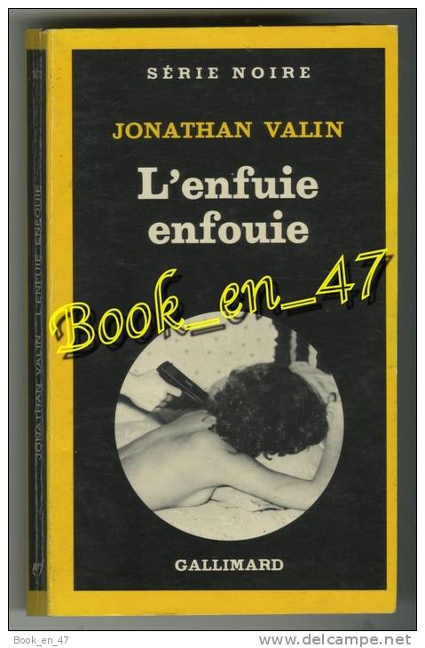 {01752} Jonathan Valin . Série Noire N°1812; EO (Fr) 1981. TBE/BE - Série Noire