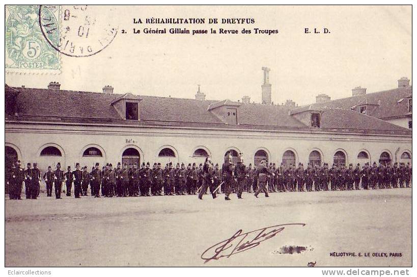 Paris..  Politique   Réhabilitation De Dreyfus   Le Général Gillain - Lotti, Serie, Collezioni