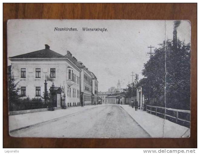 AK NEUNKIRCHEN Wienerstrasse 1917  //  D*4338 - Neunkirchen