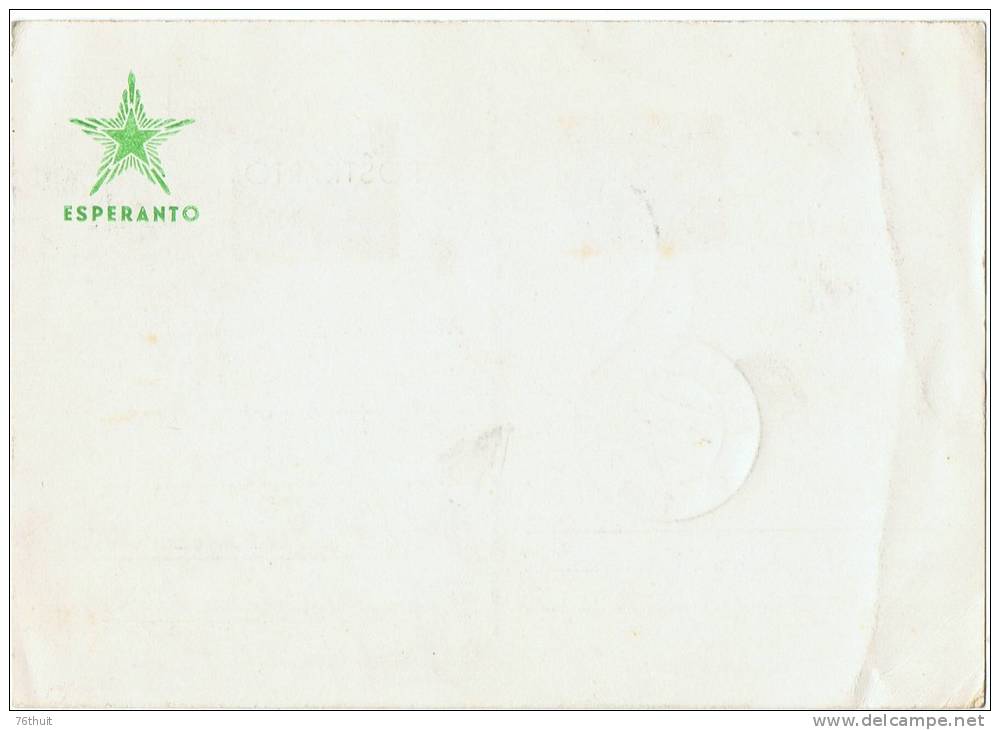 1948 -  Nederland-Pays-Bas  - Esperanto - Kongreso De S.A.T. - Congrès - AMSTERDAM - Pour Elbeuf - Esperanto