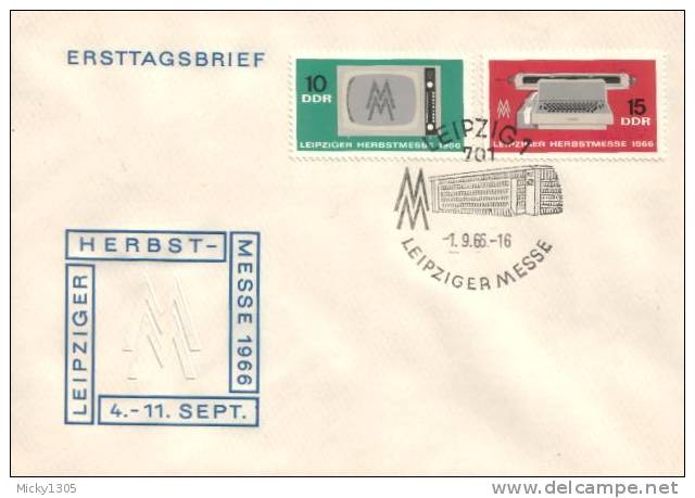 DDR / GDR - Mi-Nr 1204/1205 Sonderstempel / Special Cancellation (Q557)- - Briefe U. Dokumente