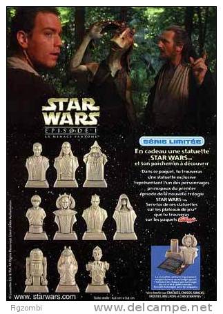 Figurine Star Wars Obiwan Kenobi Kellog's - Episode I