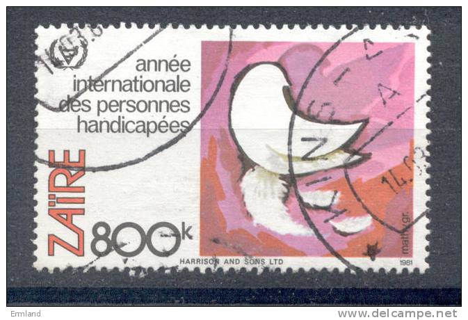 Kongo ( Kinshasa ) Zaire 1981 - Michel Nr. 739 O - Used Stamps