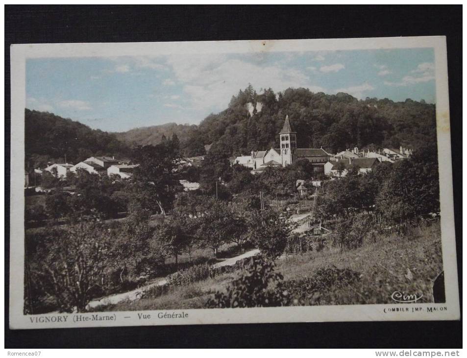 VIGNORY (Haute-Marne) - Vue Générale - Voyagée Le 22 Juillet 1939 - Vignory