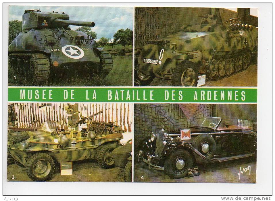 REF 70 -- AUTOMOBILE -- CPSM Musée De La Bataille Des Ardennes MERCEDES BENZ - Camions & Poids Lourds