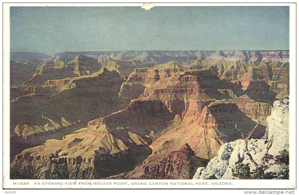 Ansichtskarte Grand Canyon In Die Schweiz Mit Taxierung In Der Schweiz - Covers & Documents