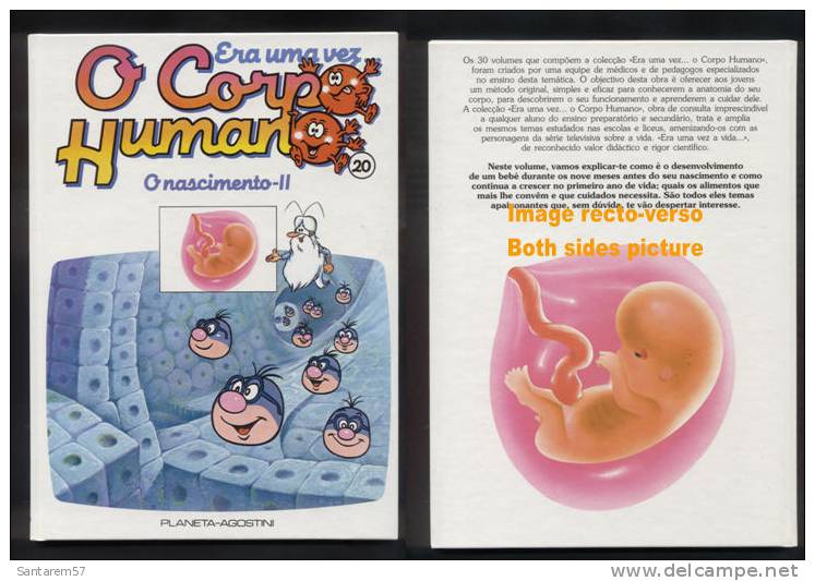 BD Livre Book Livro Era Uma Vez O Corpo Humano N° 20 Il était Une Fois O Nascimento La Naissance II - Cómics & Mangas (otros Lenguas)