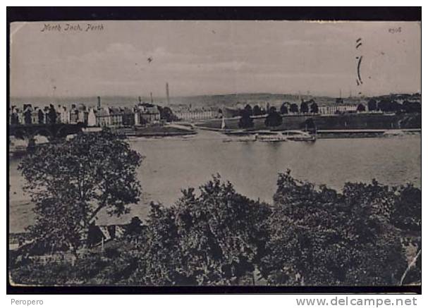 Australia      PERTH  1908.           Old Postcard - Perthshire