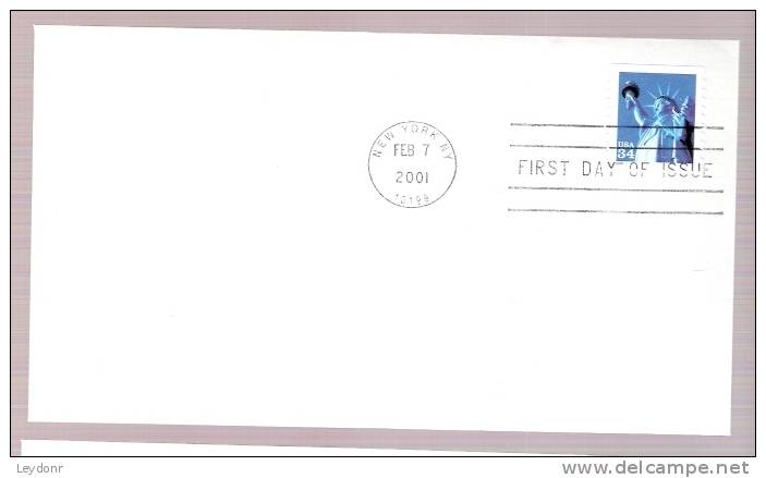 FDC Statue Of Liberty , Scott # 3477 - 2001-2010