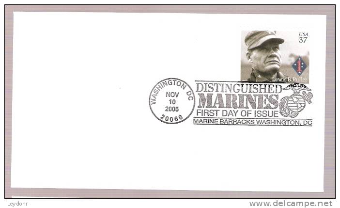 FDC Lewis B. Puller - Distinguished Marines, - 2001-2010