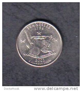 U.S.A.   2002 P   STATE QUARTER---Tennessee (KM #324) (US-22) - 1999-2009: State Quarters