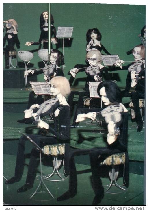 (654) Robot Musique - Music - Musical Robots - Theatre Des Automates Riby - Romorantin - Musique Et Musiciens