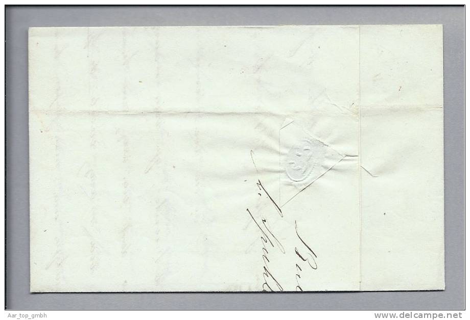 CH Heimat FR Bulle 1848-02-09 Brief Nach Wohlen - ...-1845 Prefilatelia