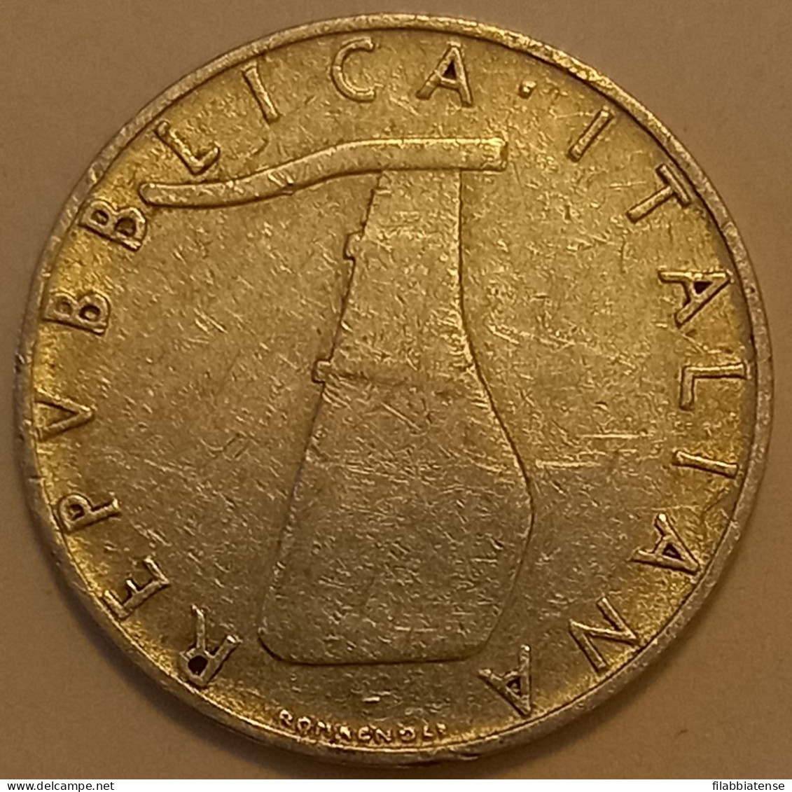 1954 - Italia 5 Lire   ----- - 5 Liras