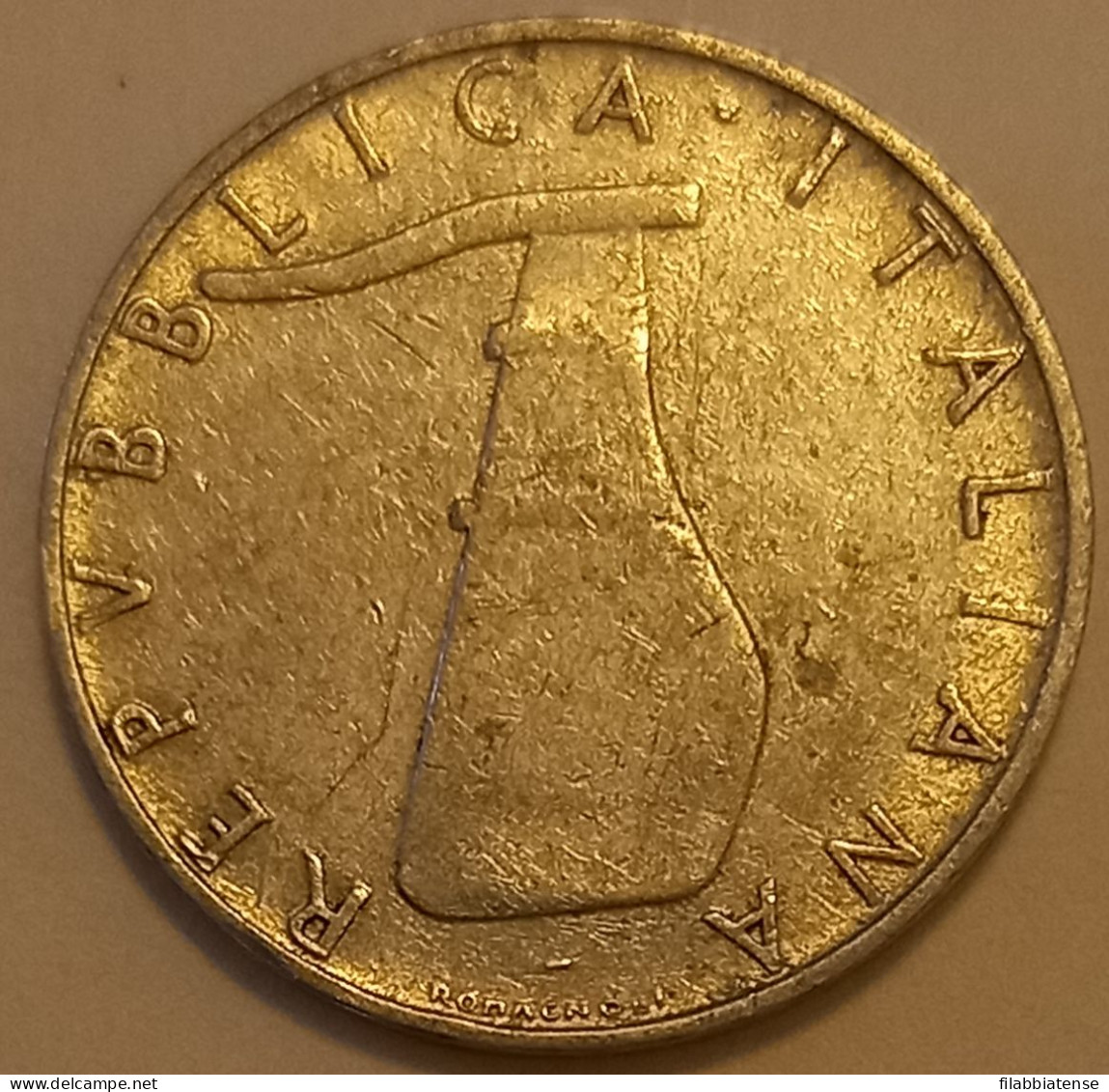 1955 - Italia 5 Lire   ----- - 5 Lire