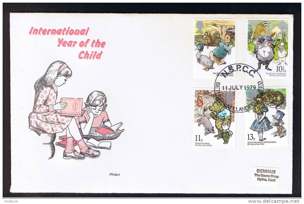 RB 862 - 1979 GB Philart First Day Cover FDC - Year Of The Child - NSPCC Bethlehem Postmark Cat &pound;8 - 1971-1980 Decimal Issues