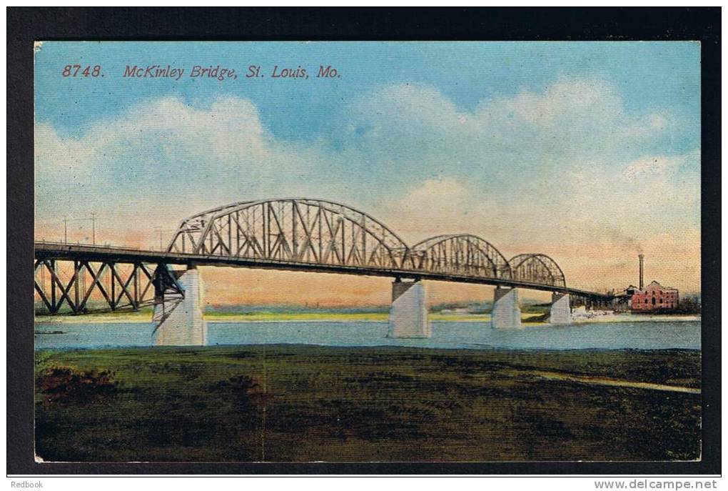 RB 862 - Early Postcard - McKinley Bridge St Louis Missouri USA - St Louis – Missouri